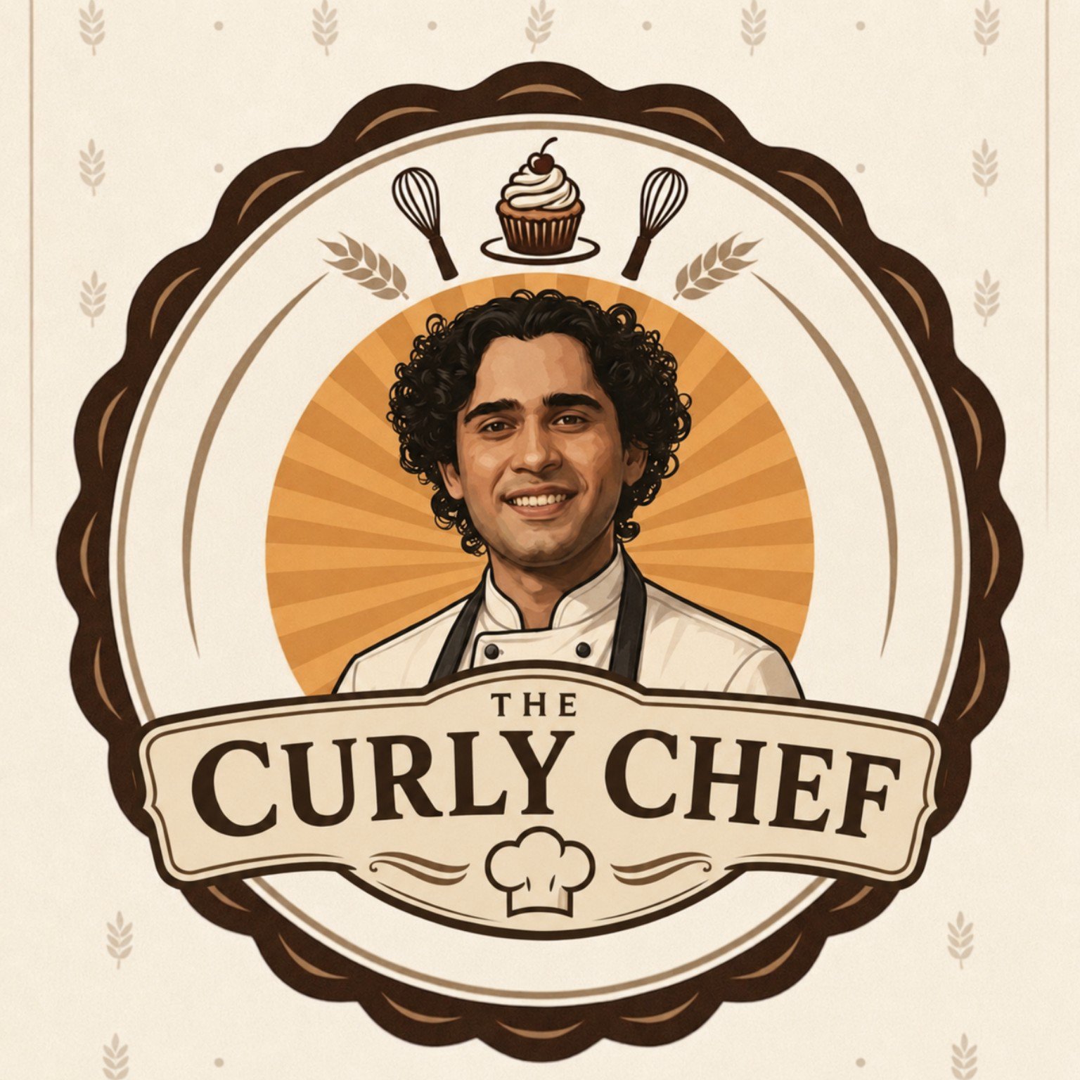 The Curly Chef logo