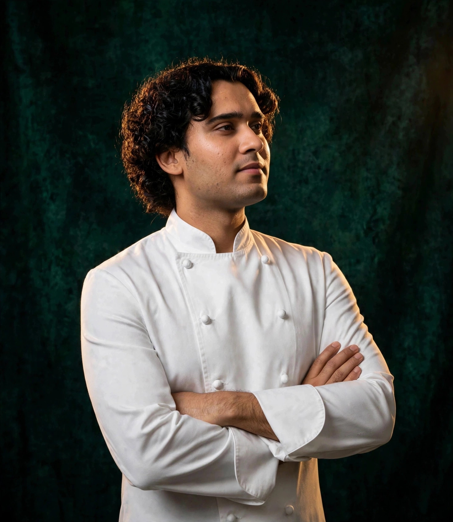 Oshank Dubey, The Curly Chef